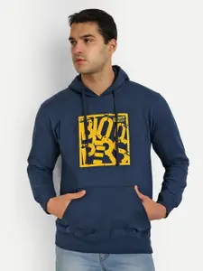 Bloopers Store Typography Printed Hooded Cotton Pullover Sweatshirt