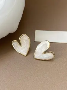 VAGHBHATT Gold-Plated Stone-Studded Studs