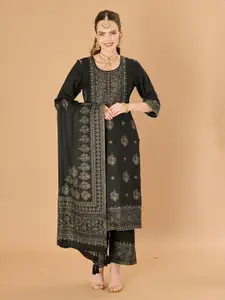 Safaa Ethnic Motifs Woven Design Unstitched Dress Material