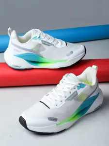 ABROS Men FOSSIL Textured Lace Up Running Shoes