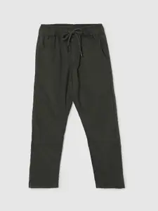max Boys Regular Fit Pure Cotton Trousers