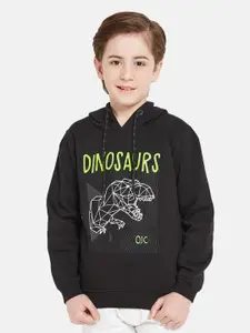 Octave Boys Graphic Printed Hooded Fleece Pullover Sweatshirt