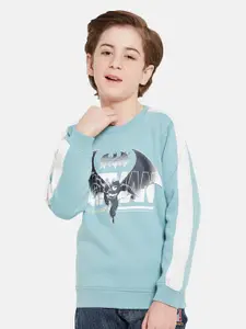 Octave Boys Batman Printed Fleece Pullover Sweatshirt
