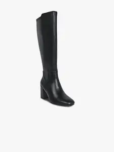 ALDO Women Leather Block-Heeled Regular Boots