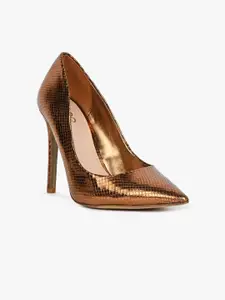 ALDO Textured Pointed Toe Stiletto Heels