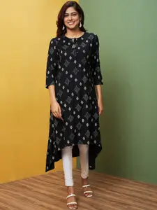 Globus Ethnic Motifs Printed Indie Prints Kurta