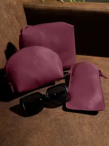 LEGAL BRIBE Pack of 3 Structured Pouch