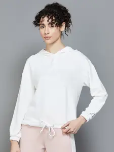 Kappa Women Off White Sweatshirt