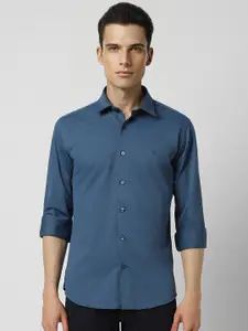 Van Heusen Sport Slim Fit Spread Collar Casual Shirt