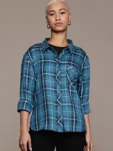 Roadster Women Tartan Checked Casual Shirt