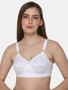 intimacy LINGERIE Full Coverage Non Padded Pure Cotton Everyday Bra With All Day Comfort