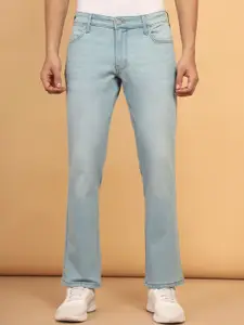 Wrangler Men Millard Straight Fit Mid Rise Clean Look Cotton Jeans