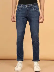 Wrangler Men Vegas Skinny Fit Low-Rise Stretchable Jeans