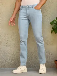 Wrangler Men Blue Millard Mid Rise Clean Look Stretchable Jeans