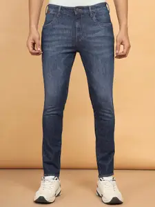 Wrangler Men Slim Fit Mid Rise Clean Look Stretchable Jeans