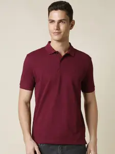 Allen Solly Polo Collar Pure Cotton Regular Fit T-shirt