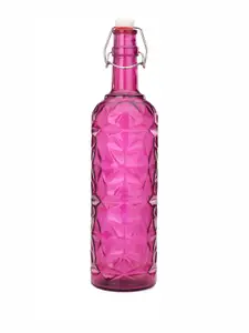 Afast Pink Glass Water Bottle 1 L