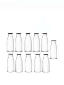 Afast Transparent 11 Pieces Glass Water Bottle 500 ML