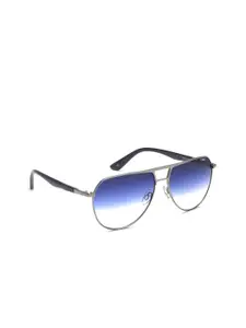 IDEE Men Aviator Sunglasses with UV Protected Lens IDS3005C3SG