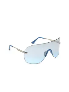IDEE Men Shield Sunglasses with UV Protected Lens-IDS2993C2SG