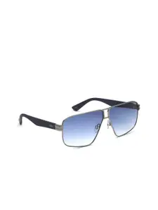 IDEE Men Full Rim Rectangle Sunglasses With UV Protected Lens