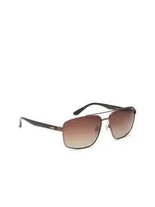 IDEE Men Square Sunglasses with UV Protected Lens IDS3001C3PSG