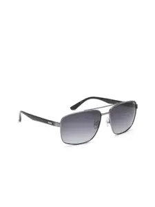 IDEE Men Square Sunglasses with UV Protected Lens IDS3001C2PSG