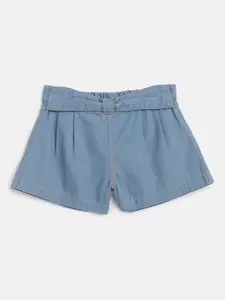 Chicco Girls Mid-Rise Cotton Denim Shorts