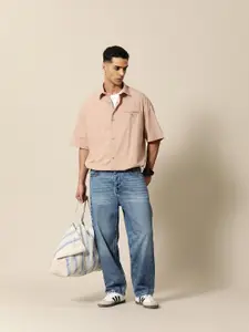 Mr Bowerbird Solid Oversized Casual Shirt