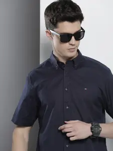 Tommy Hilfiger Pure Cotton Opaque Casual Shirt