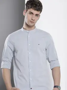 Tommy Hilfiger Pure Cotton Slim Fit Casual Shirt