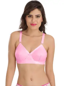 SONA Solid Non-Wired Cut and Sew Non Padded Cotton Everyday Bra With All Day Comfort