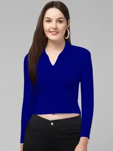 Dream Beauty Fashion Blue Shirt Style Top