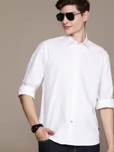 Nautica Men Classic Opaque Semiformal Shirt