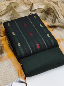 MANVAA Ethnic Motifs Woven Design Jacquard Unstitched Dress Material