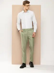 INVICTUS Men Comfort Slim Fit Semiformal Trousers