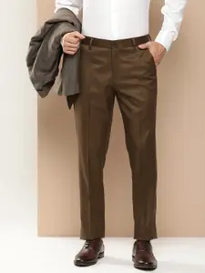 INVICTUS Men Slim Fit Cotton Formal Trousers