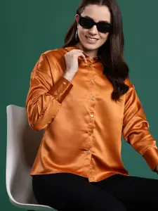 DressBerry Satin Finish Party Shirt