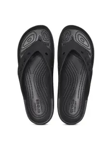 Crocs Women Black Croslite Thong Flip-Flops