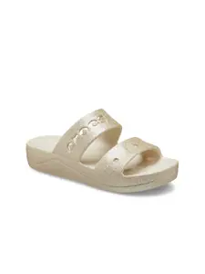 Crocs Women White Flip flops