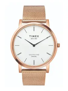 Timex Men Stainless Steel Bracelet Style Straps Analogue Watch TWEG17412