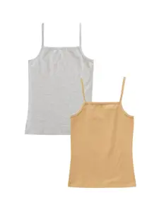 BAESD Girls Pack Of 2 Non Padded Camisoles
