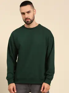 recast Round Neck Pure Cotton Sweatshirt