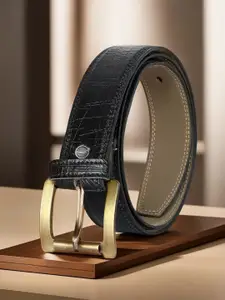 LOREM Men Textured Formal Belt