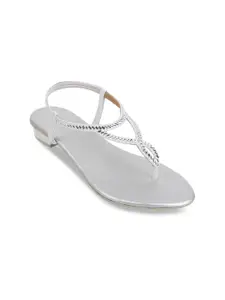 Mochi Embellished Open Toe Block Heels