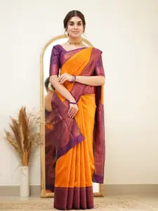 KALINI Woven Design Zari Banarasi Saree