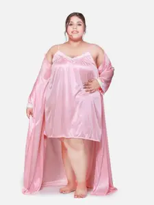 Klamotten Pink Maxi Nightdress