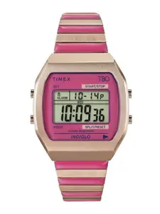 Timex Women Stainless Steel Straps Digital Watch TW2W41600UJ