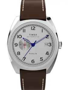 Timex Leather Straps Analogue Watch TW2V62000U9