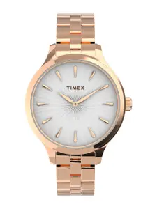 Timex Women Stainless Steel Straps Analogue Watch TW2V06300UJ